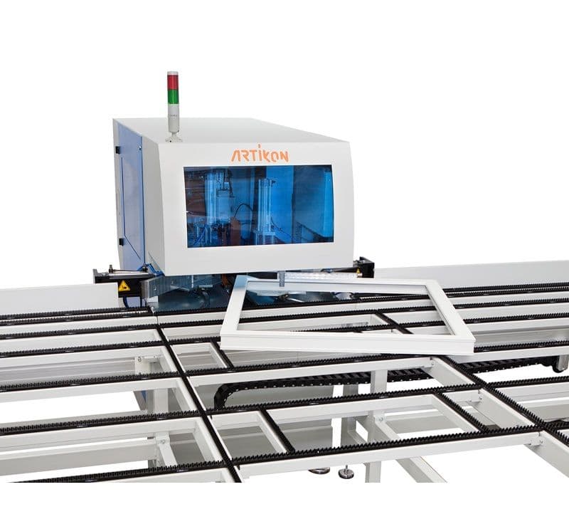 Linie de Automatizare pentru Sudare 4 Capete și Curațare CNC a Colțurilor - SL901