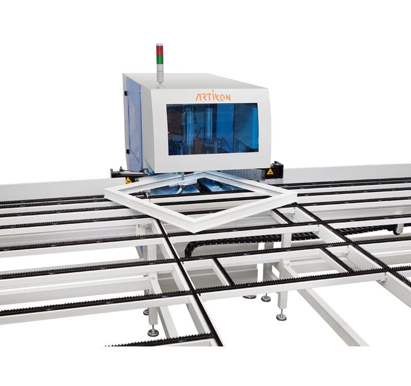 Linie de Automatizare pentru Sudare 4 Capete și Curațare CNC a Colțurilor - SL901