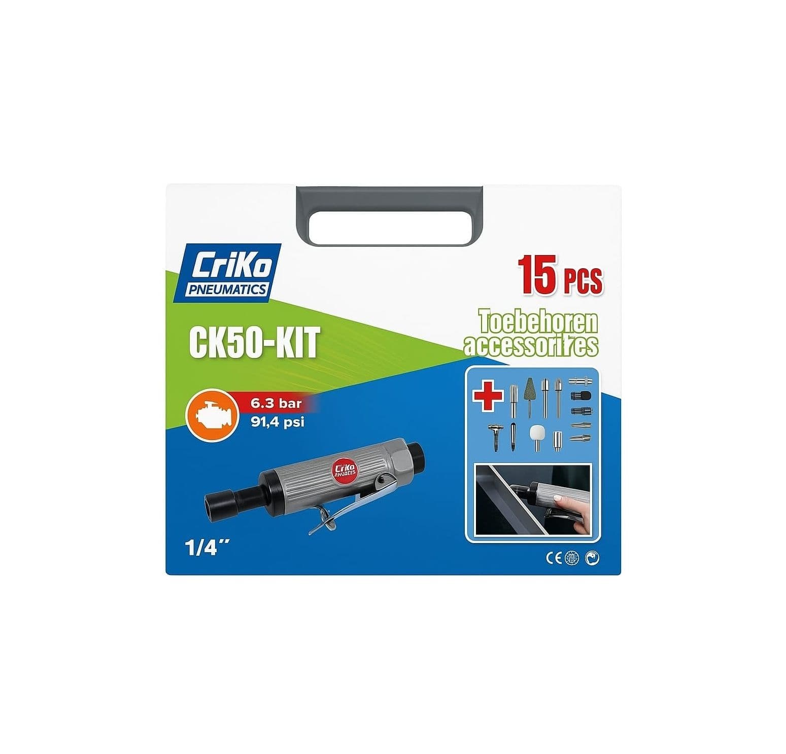 Freza de Mana Pneumatic - CRIKO