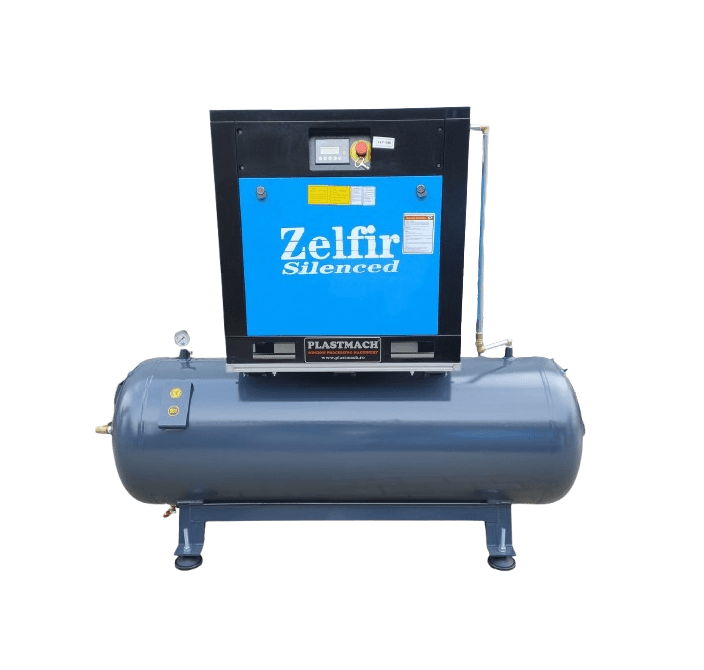 Compresor de Aer Silențios 7.5kW cu Butelie (500lt) - ZELFIR